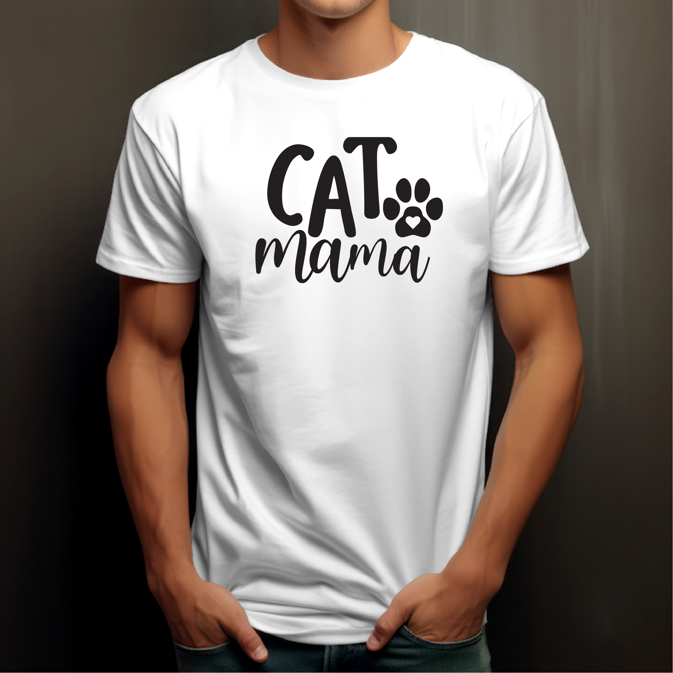 Cat Design T-Shirt Order Now