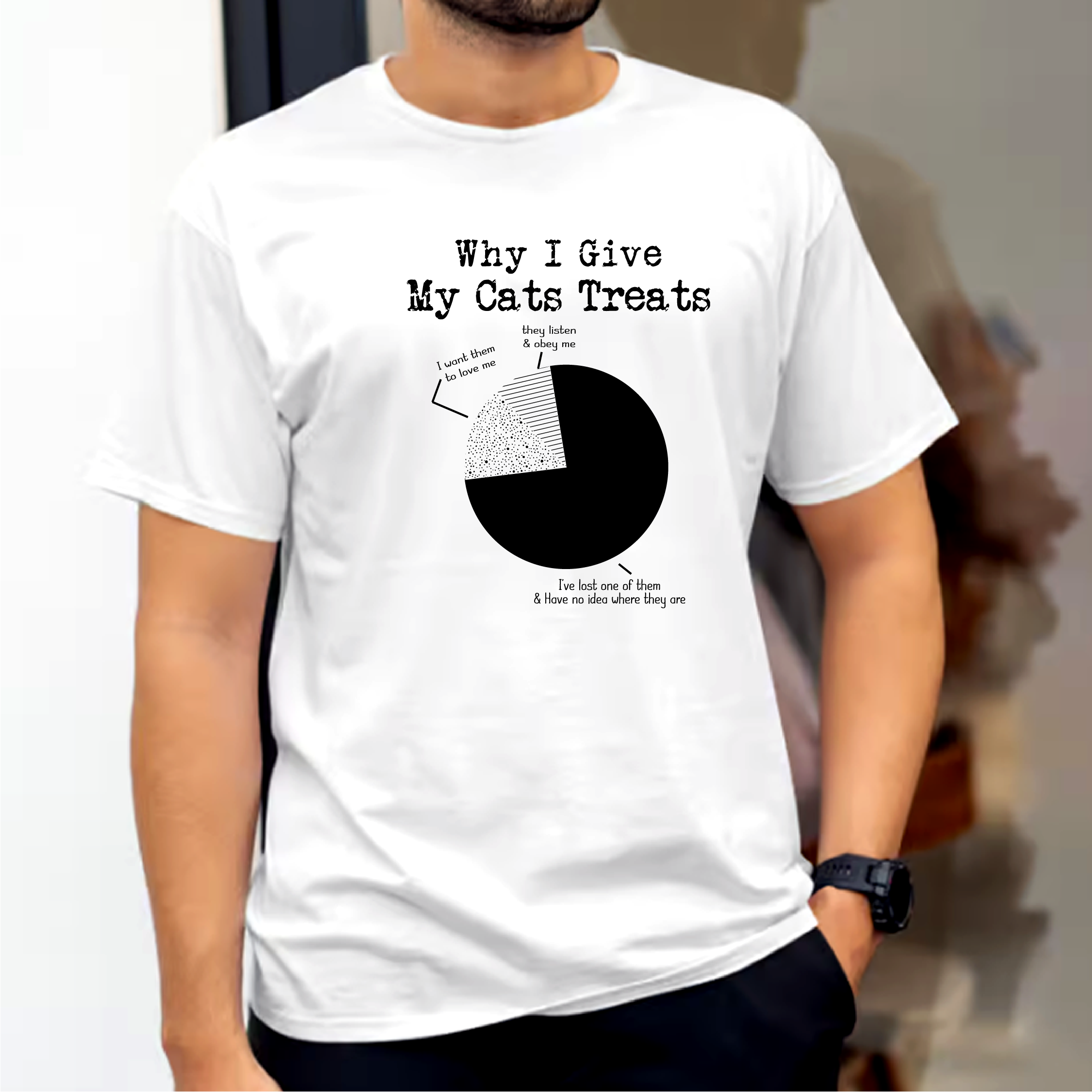 New Cat T-Shirt Design For Men