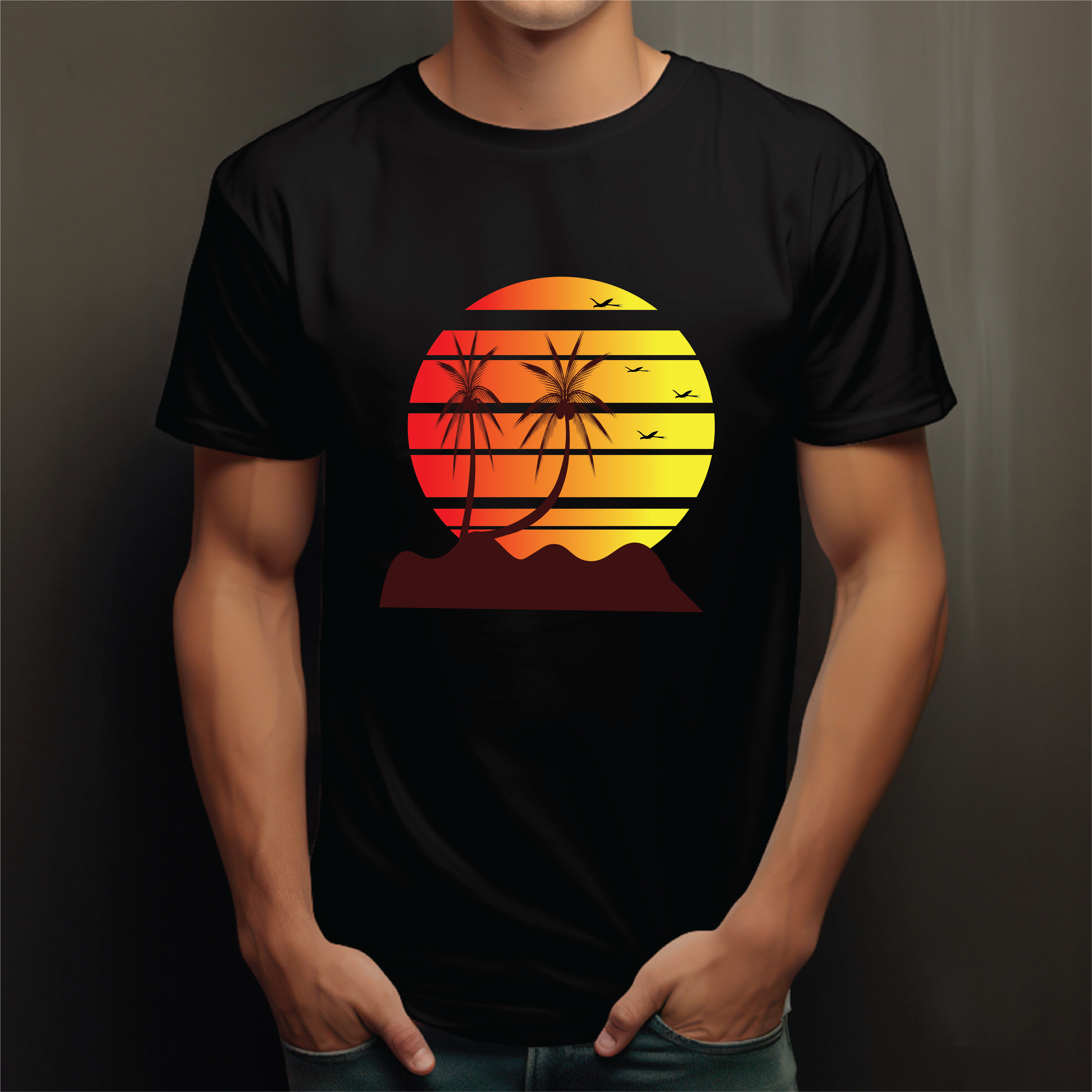 Sunrise T Shirt Design 